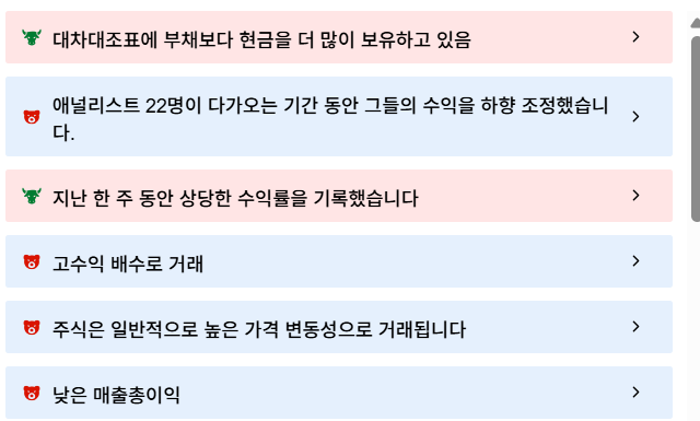 InvestingPro - 테슬라 - 프로팁스