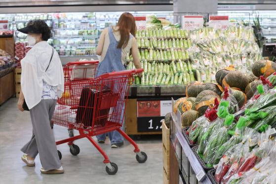 폭염에 채솟값 '들썩'…오이 37%·청양고추 56% ↑