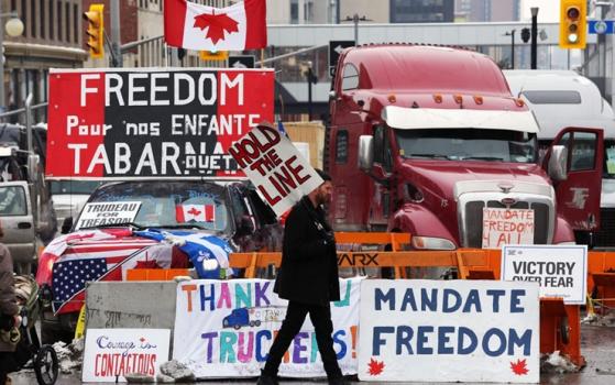 캐나다 경찰, 시위대 불법 후원한 암호화폐 월렛 ‘34개’ 차단