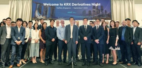 한국거래소, '금융허브' 싱가포르서 KRX 파생상품 우수성 알려