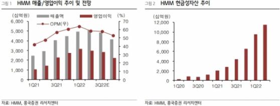 “HMM, 2Q 현금성자산 11조원 육박…실적 피크”