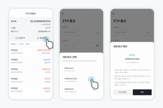 빗썸, 이더리움 멀티체인 입출금 지원