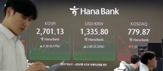 美 증시 강세에도 외인 '팔자'…코스피 2700선 붕괴