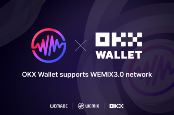 OKX 월렛, 위믹스3.0 네트워크 지원